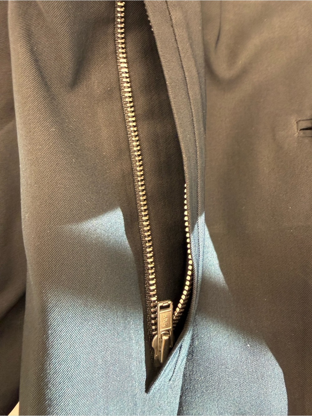 Helmut Lang Black Minimalist Single-Button Blazer - Picture 8 of 10